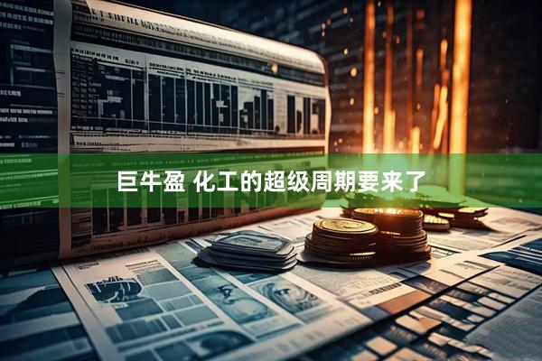 巨牛盈 化工的超级周期要来了