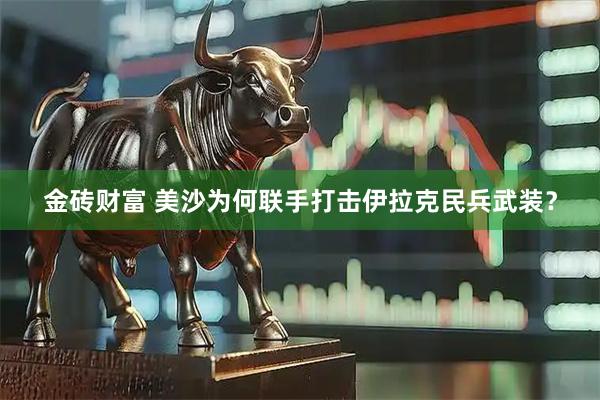金砖财富 美沙为何联手打击伊拉克民兵武装？